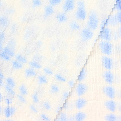 Blue Tie-Dye Woven