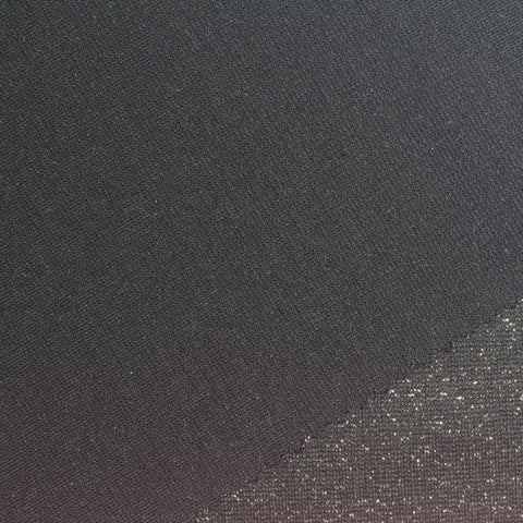 Dark Grey Marl Ponte Knit, Poly-Viscose, 280 gsm