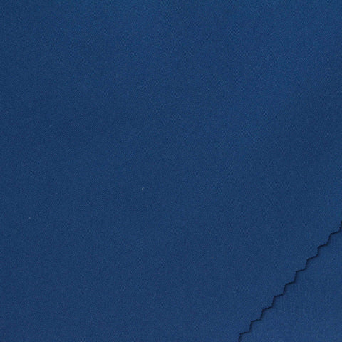Polyester Stretch Sateen Fabric, 280 gsm, 160 cm — Navy