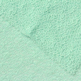 Slub Polyester Stretch Chunky Knit Fabric, 154 gsm, 210 cm — Green — photo 1