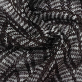 Black Geometric Jacquard, Polyester, 172 gsm — photo 1