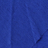 Polyester Stretch Chunky Knit Fabric, 210 gsm, 180 cm — Blue — photo 1