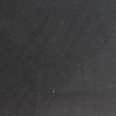 Charcoal Ribbed Rib Knit, Poly-Viscose
