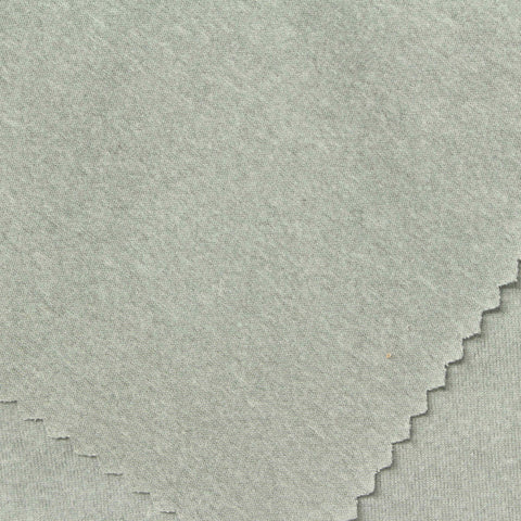 Polyester Stretch Milk Silk Knit Fabric, 178 gsm, 152 cm — Grey