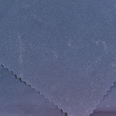 Polyester Stretch Sateen Fabric, 220 gsm, 160 cm — Blue