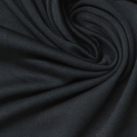 Jersey Knit Fabric, 206 gsm, 170 cm — Navy