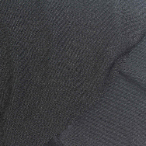 Washed Modal Polyester Jersey Knit Fabric, 190 gsm, 155 cm — Navy