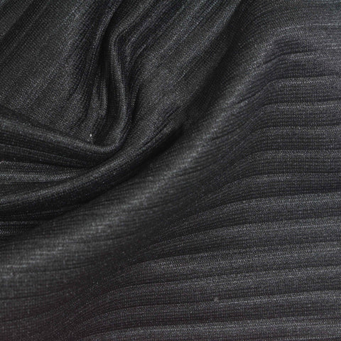 Polyester Stretch Knit Fabric, 330 gsm, 160 cm — Grey