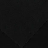 Polyester Cotton Fleece Fabric, 320 gsm — Black — photo 1