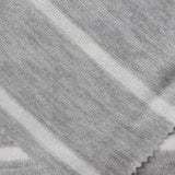 Dark Grey Horizontal-Stripe Jersey Knit — photo 1