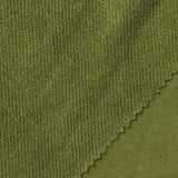Cotton Polyester French Terry Fabric, 280 gsm, 160 cm — Green — photo 1