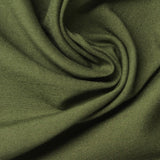 Viscose Nylon Stretch Bengaline Fabric, 250 gsm, 150 cm — Green — photo 1