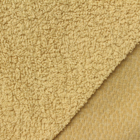 Mustard Textured Knit, Polyester