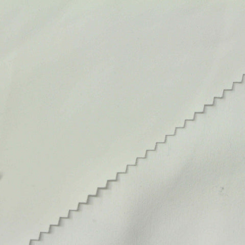 Polyester Stretch Sateen Fabric, 240 gsm, 150 cm — White