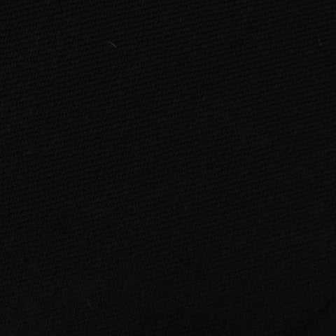 Black Tone-on-Tone French Terry, Poly-Cotton