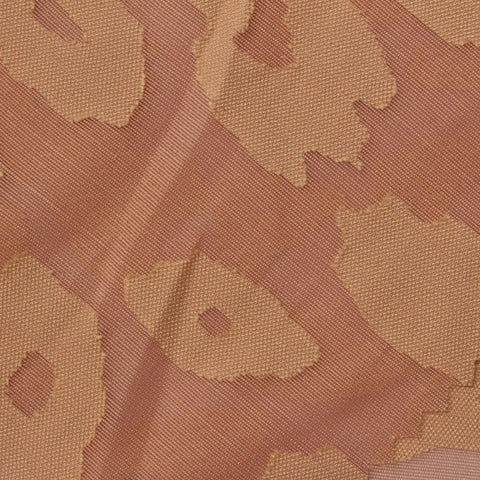 Brown Leopard Jacquard, Poly-Viscose