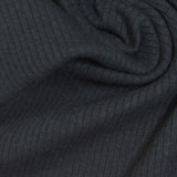 Rib Knit Fabric, 226 gsm, 110 cm — Navy — photo 1