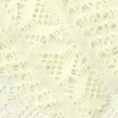 Polyester Stretch Knit Fabric, 120 gsm, 166 cm — Yellow