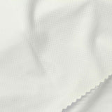 Polyester Stretch Birdseye Knit Fabric, 160 gsm, 160 cm — White — photo 1