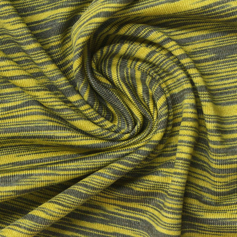 Polyester Stretch Jersey Knit Fabric, 180 gsm, 160 cm — Yellow, ref EF-254469