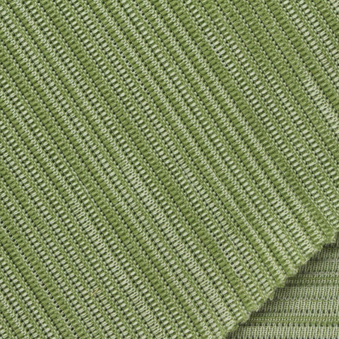 Green Textured Pointelle Knit, Polyester