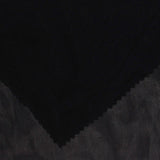 Polyester Stretch Warp Knit Fabric, 105 gsm, 157 cm — Black — photo 1