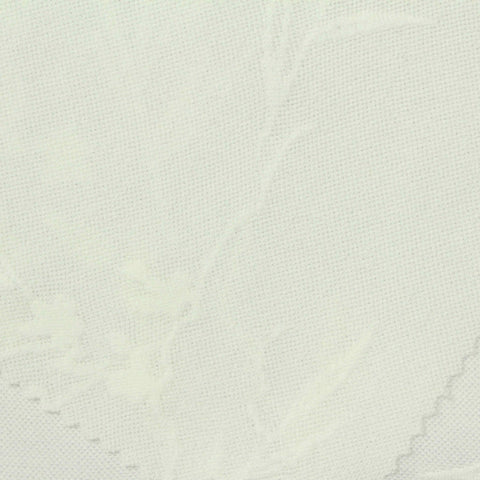 White Tone-on-Tone Jacquard, Polyester, 180 gsm, 160 cm