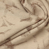 Beige Abstract Jacquard, Poly-Viscose — photo 1