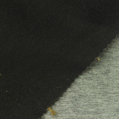 Heathered Grey-Green Marl Scuba Knit