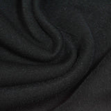 100% Polyester Jersey Knit Fabric, 225 gsm, 190 cm — Black — photo 1