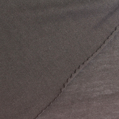 Dark Grey Marl Jersey Knit, Modal-Acrylic
