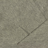 Heathered Grey Marl Rib Knit, Poly-Cotton, 275 gsm — photo 1