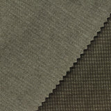 Dark Brown Check Interlock Knit, Cotton-Poly — photo 1