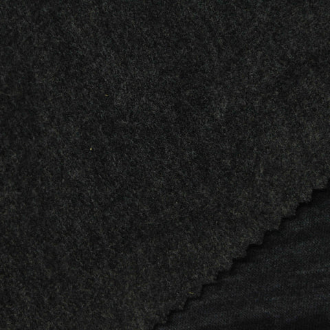 Dark Grey Marl French Terry, Poly-Cotton, 275 gsm, 170 cm