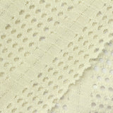 Cream Openwork Chunky Knit, Poly-Cotton, 200 gsm — photo 1
