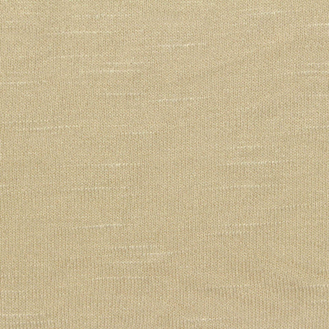 Slub 100% Viscose Jersey Knit Fabric, 190 gsm, 165 cm — Beige