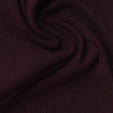 Cotton Stretch Rib Knit Fabric, 220 gsm, 130 cm — Brown — photo 1