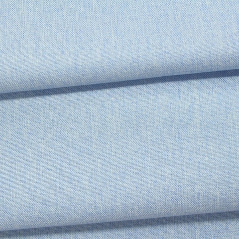 Light Blue Marl Linen-Look, Poly-Viscose