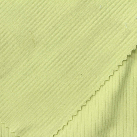 Polyester Stretch Knit Fabric, 250 gsm, 185 cm — Yellow