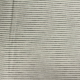 Grey Stripe Jersey Knit, Viscose — photo 1