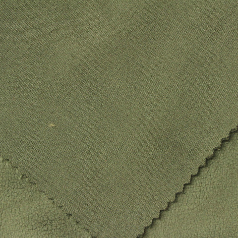 Polyester Stretch Knit Fabric, 240 gsm, 190 cm — Green