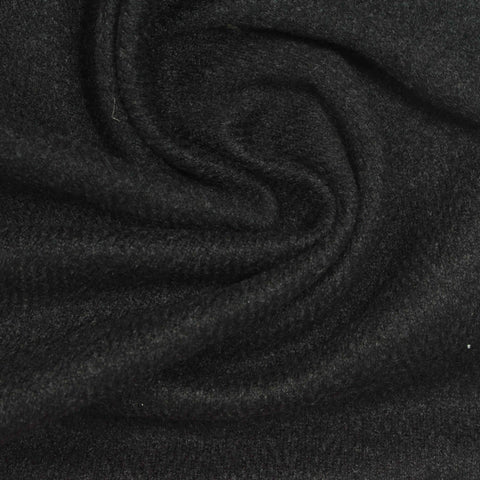 Dark Grey Marl Knit, Polyester, 240 gsm, 185 cm