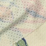 Green Floral Mesh, Nylon — photo 1
