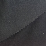 100% Polyester Fleece Fabric, 160 gsm, 155 cm — Black — photo 1