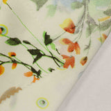 Red Delicate-Floral Knit, Viscose — photo 1