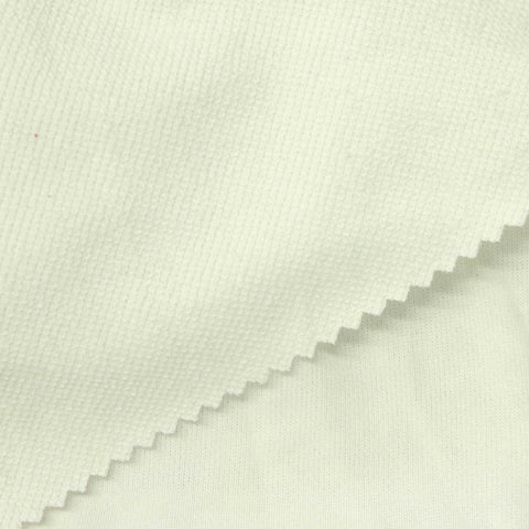 Cotton Polyester French Terry Fabric, 255 gsm, 155 cm — Beige