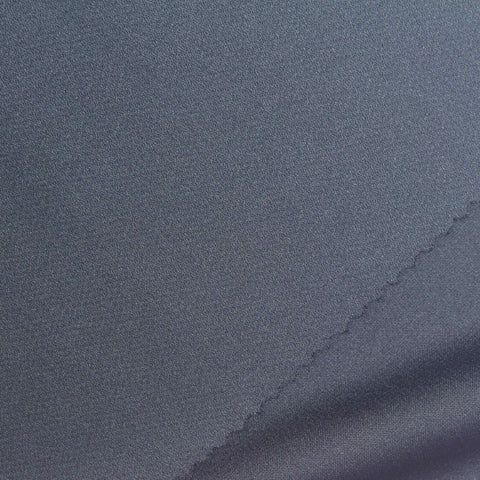 Polyester Stretch Scuba Knit Fabric, 270 gsm, 160 cm — Navy