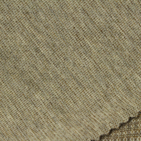 Brown Check Ponte Knit, Poly-Viscose