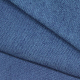 Cotton Polyester Stretch Twill Fabric, 325 gsm, 125 cm — Blue — photo 1