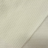 Polyester Stretch Chunky Knit Fabric, 253 gsm, 150 cm — White — photo 1